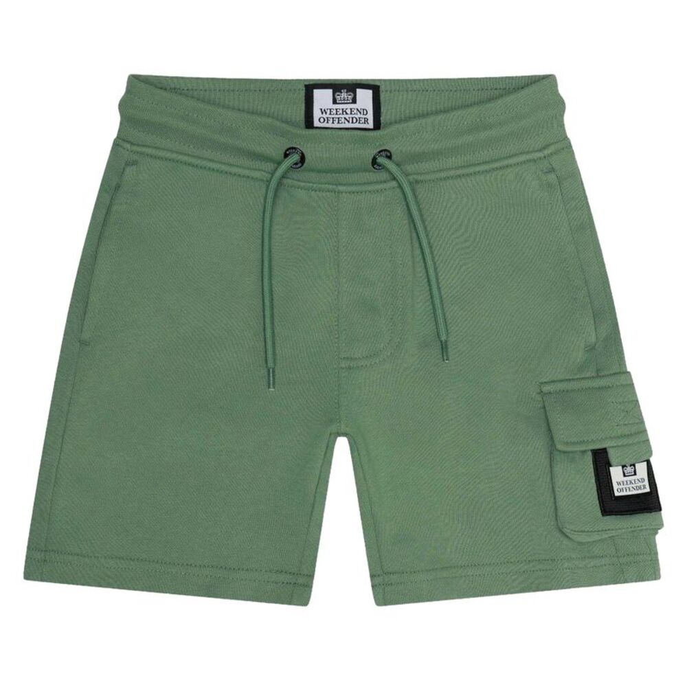 Weekend Offender Boys New Carillo Regular Shorts / Mid Green